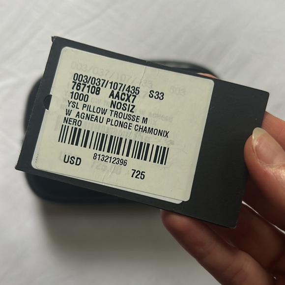 Saint Laurent Pillow Cosmetic Pouch - Picture 5 of 5